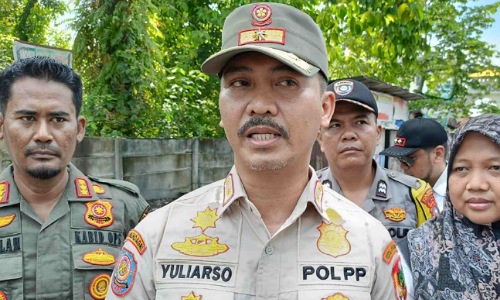 Pemko Pekanbaru Siapkan Penataan PKL di Kawasan Masjid Raya Annur Riau