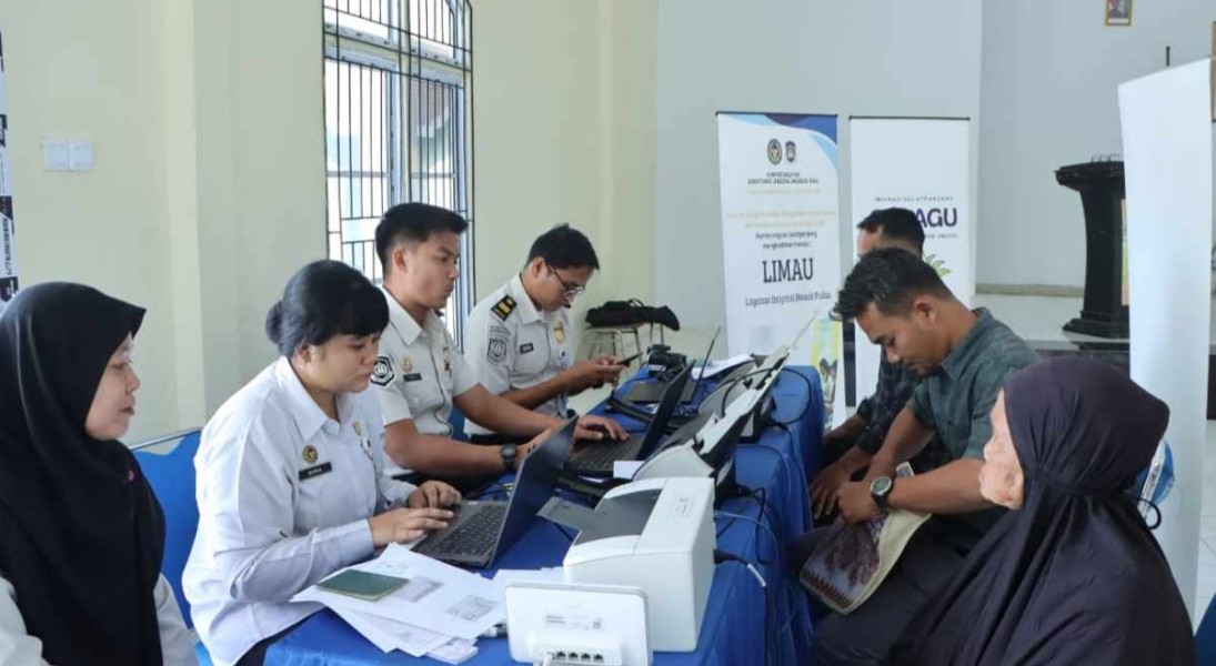 Layanan Limau Imigrasi Selatpanjang Hadir di Desa Bantar Rangsang Barat