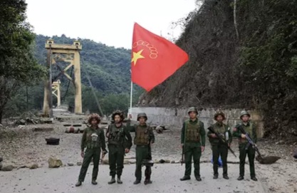 Pangkalan Junta Myanmar Diserang Drone, 414 Orang Kabur ke Thailand