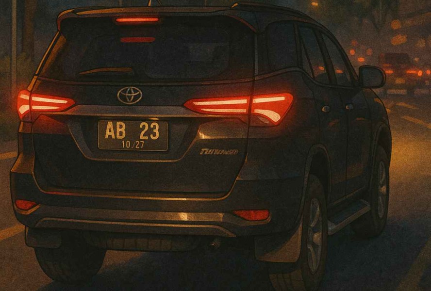 Sempat Viral, Pelat AB 23 di Pekanbaru Dipastikan Palsu, Polisi Telusuri Pemilik