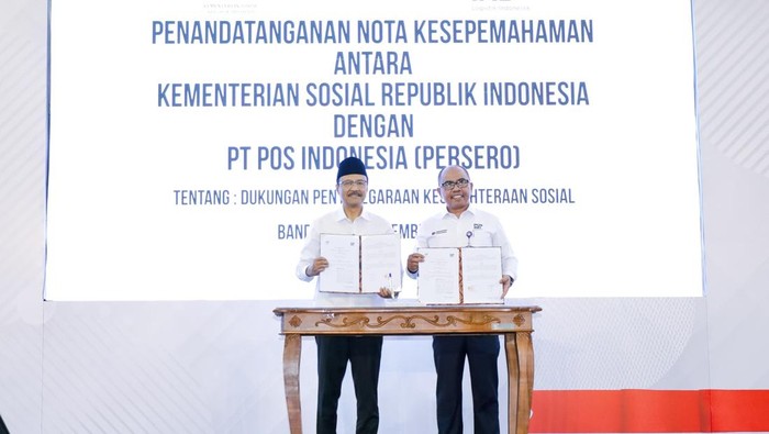 Kemensos dan PT Pos Indonesia Perluas Program Dukungan Sekolah Rakyat