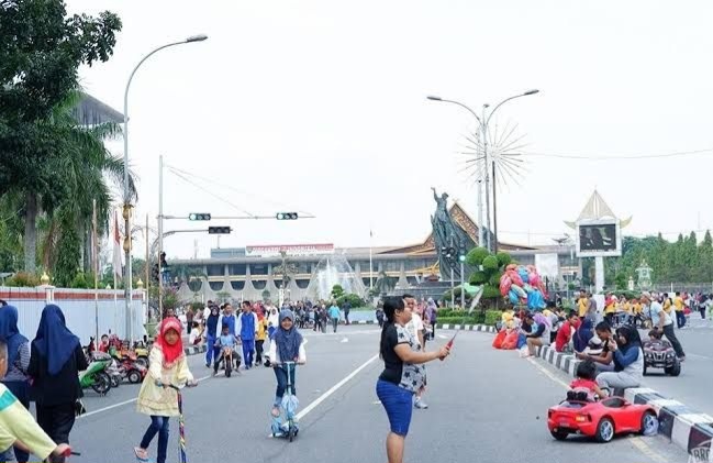 Retribusi Tetap Masuk Kas Daerah, Pengelolaan CFD Pekanbaru Dialihkan ke Koperasi Kodim