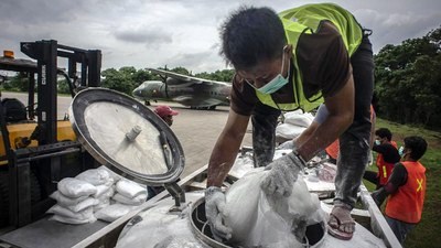 Sebanyak 9 Ton Garam Disebar di Atas Langit Minangkabau untuk Modifikasi Cuaca Sumbar