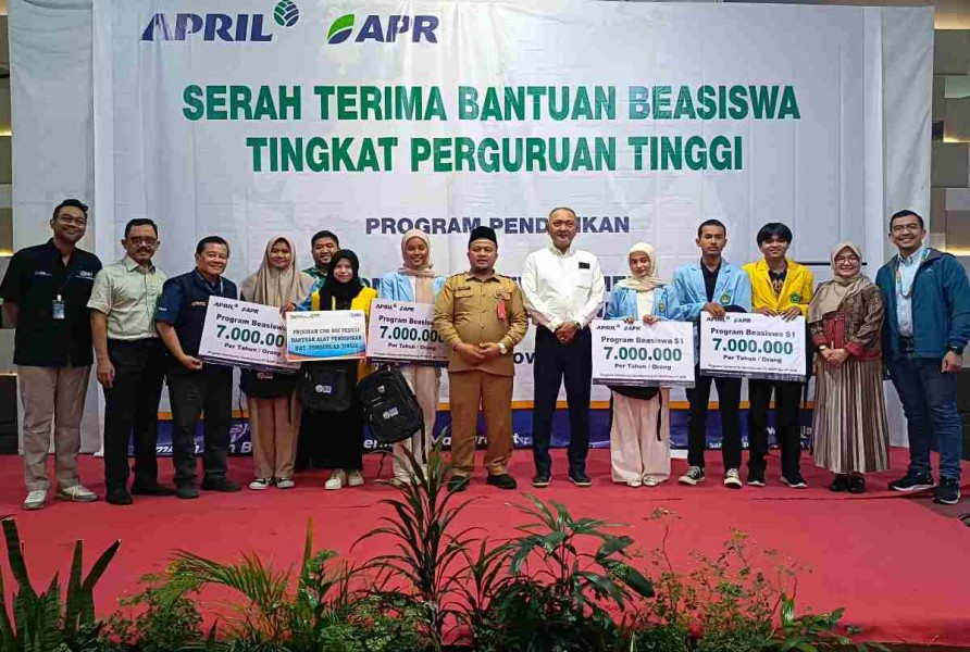 RAPP Dukung Peningkatan SDM Generasi Muda Riau dengan Beasiswa Pendidikan