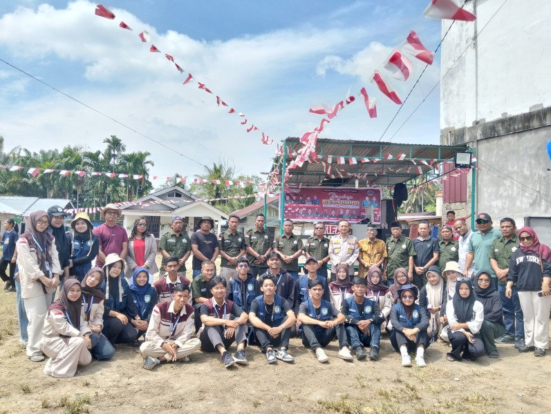 Sambut HUT RI Ke-80, Kapolsek Kandis Hadiri Pesta Rakyat