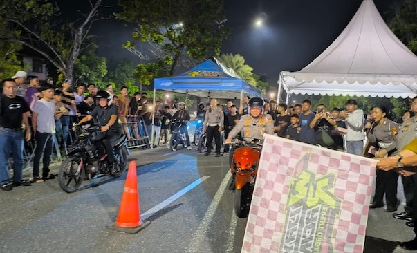 Cegah Balap Liar, Polda Riau Sediakan Arena Drag Bike Legal di Pekanbaru