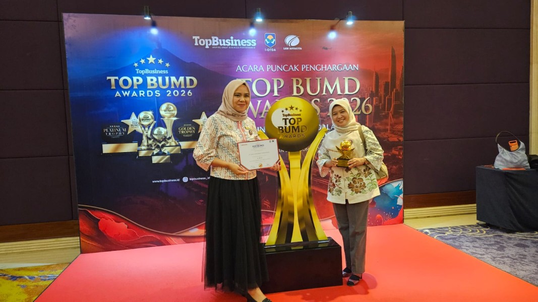 Perkuat Tata Kelola, PT BPR Gemilang (Perseroda) Raih Penghargaan TOP BUMD Awards 2026 di Jakarta