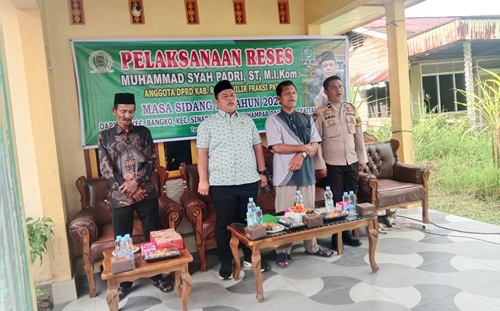 Reses di Bagan Jawa, Ketua Fraksi PKB DPRD Rohil Soroti Bantuan Beras Pemerintah