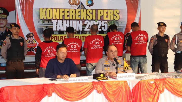 Polisi Tetapkan 5 Tersangka Kasus Pengeroyokan 3 Wartawan di Beltim