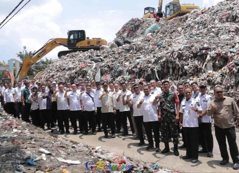 Warga Simpang Baru Dihimbau Pilah Sampah dan Buang Sampah Sesuai Jenisnya, Perangkat Pemerintah Diminta Awasi