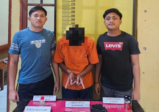 Sat Res Narkoba Polres Rohil Ringkus Terduga Pengedar Sabu di Pasir Limau Kapas