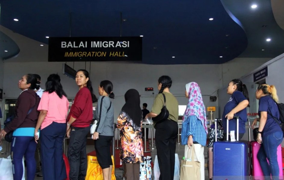 KJRI Johor Fasilitiasi Deportasi 224 PMI Akhir September