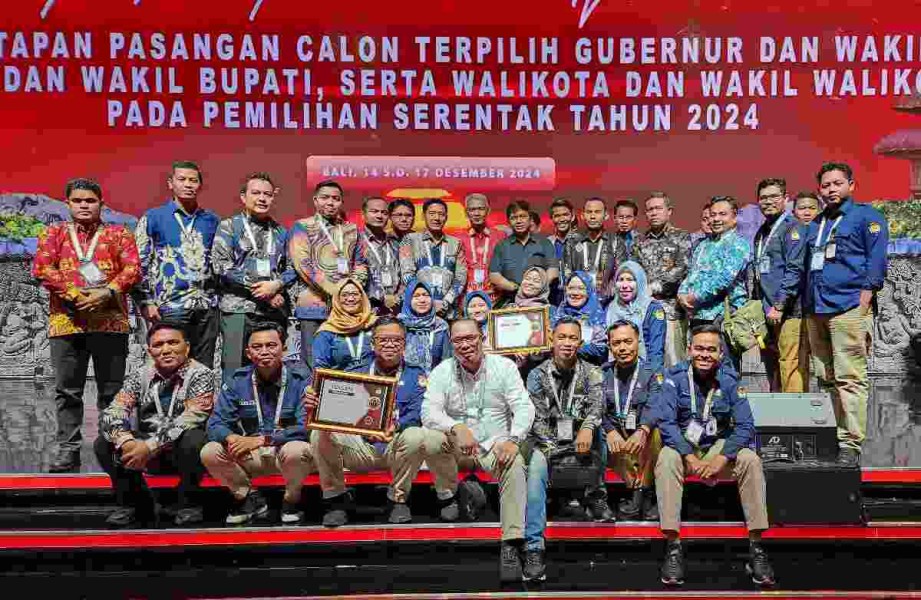 Di Penghujung Tahun 2024, KPU Riau Raih Empat Penghargaan