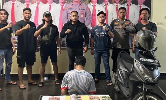 Pengedar Upal Asal Palembang Ditangkap Polisi Saat Datangi Pacar di Babel