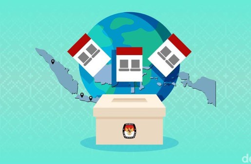 4 Pasangan Calon Walkot dan Wawalkot Daftar ke KPU Pangkalpinang