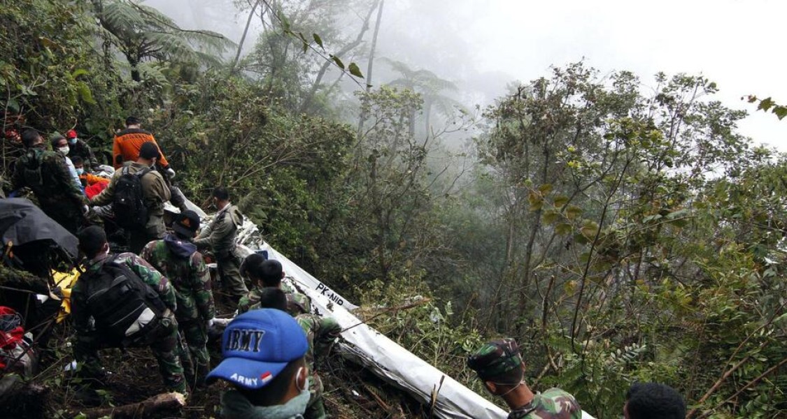 Pesawat Militer Rusia AN-22 Alami Crash, 7 Awak Dipastikan Tewas