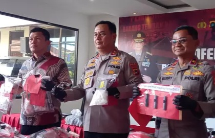 Sebanyak 102 Orang Ditangkap dalam Operasi Narkoba di Babel