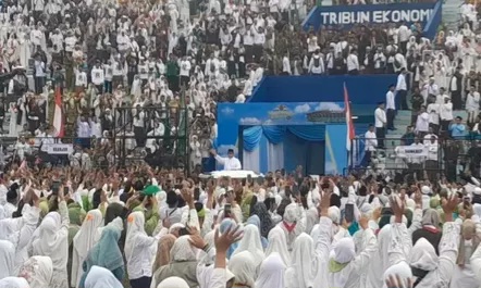 Sebut NU Pilar Bangsa, Prabowo Ajak Nahdiyin Terus Jaga Persatuan