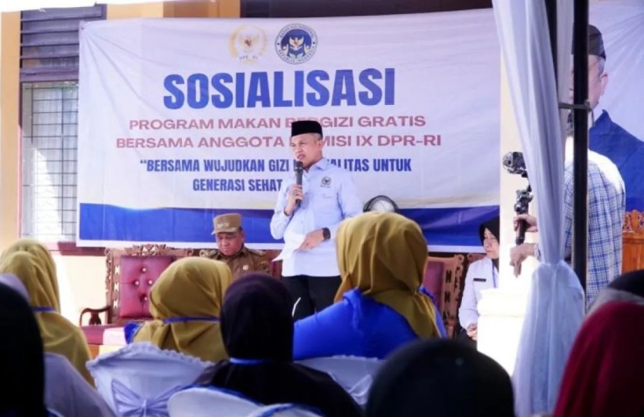 Komisi IX DPR Dan BGN Sosialisasikan Program MBG Di Kampar