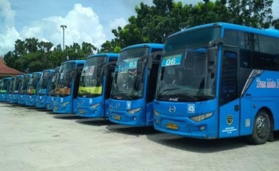 Kebijakan Baru Pemkot, Mulai Hari ini Pelajar di Pekanbaru Gratis Naik Bus TMP